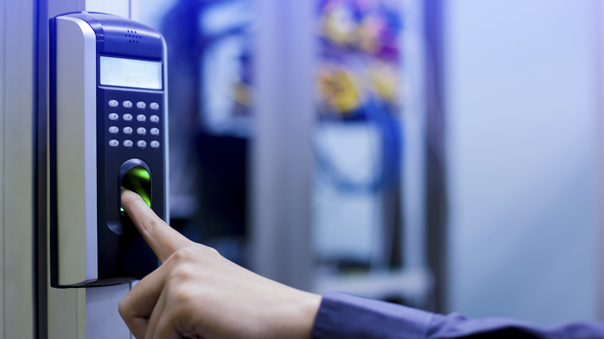 fingerprint biometric access control system secure entry 1